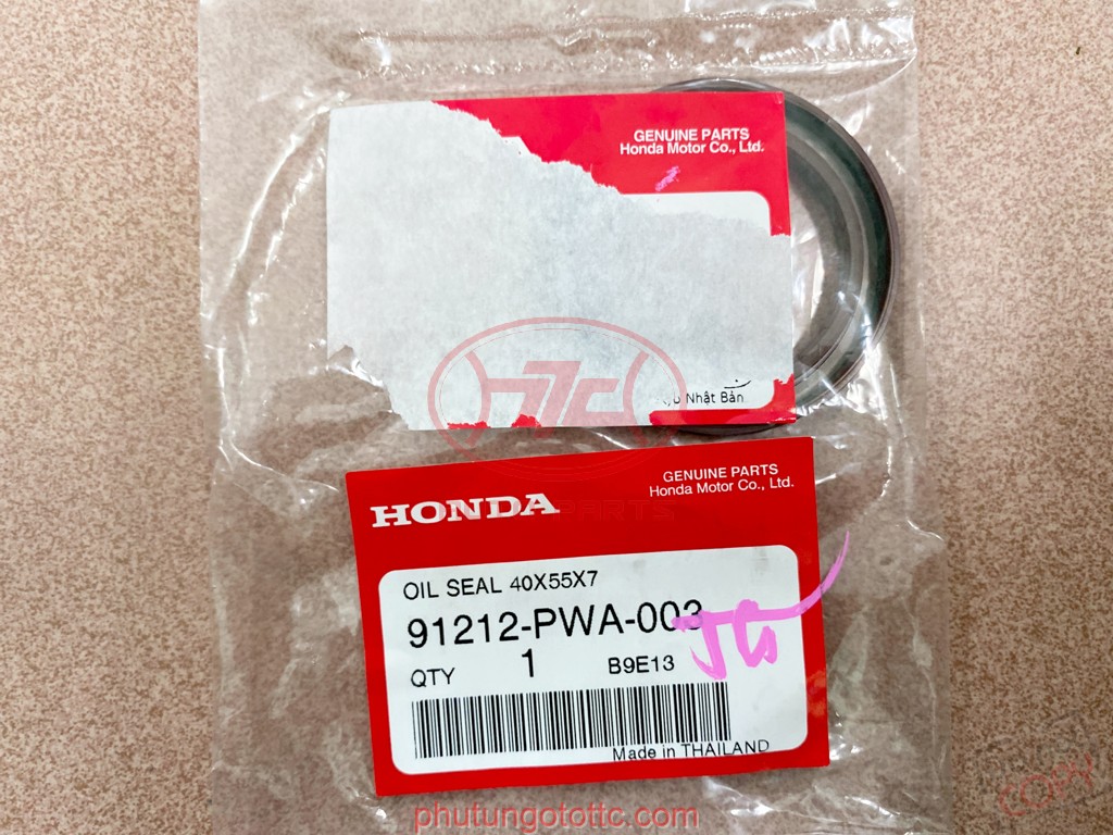 Phớt đầu trục cơ Honda Fit 2009 (91212PWA003)